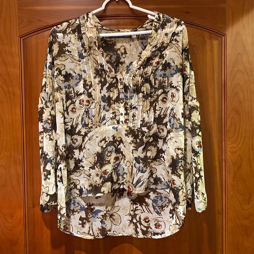 Like NEW - Patterson J Kincaid - originals blouse - M